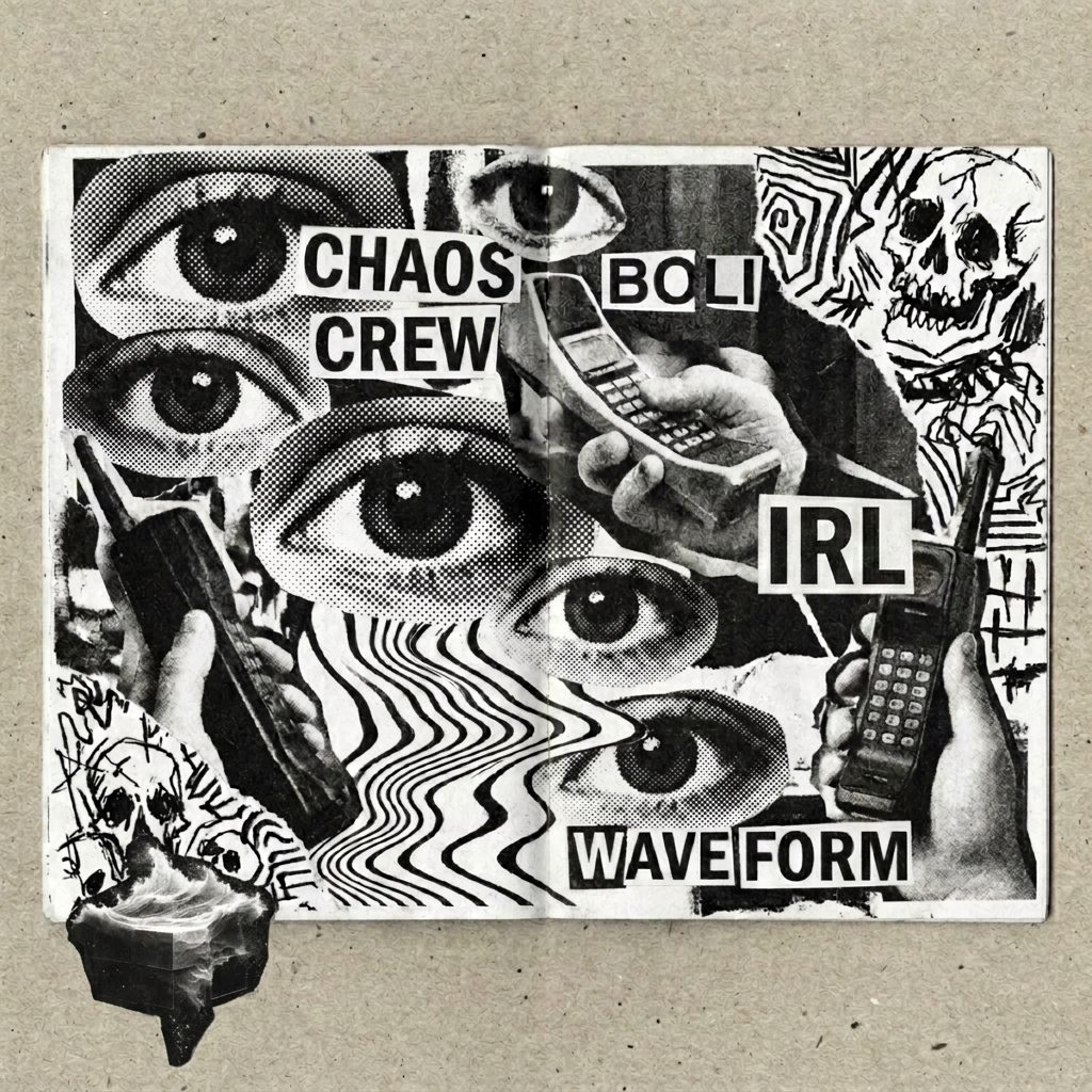 Third Wave zine collage — IRL